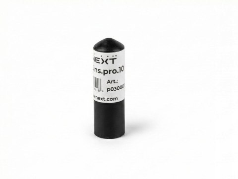E.NEXT e.end.ins.pro.10 - Kapturek termokurczliwy izolacyjny 10mm czarny 2:1 -