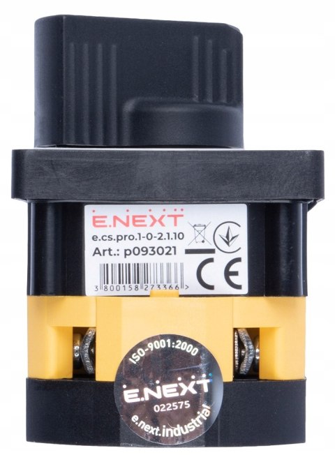 E.NEXT e.cs.pro.1-0-2.1.10 - Łącznik krzywkowy (pakietowy) tablicowy 1-0-2 10A 1P -0-2.1.10