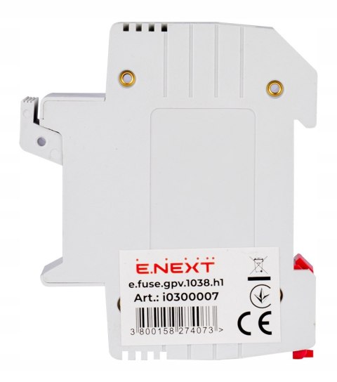 Rozłącznik bezpiecznikowy DC 1000V do wkładek 10x38 1P 32A