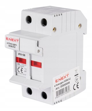 Rozłącznik bezpiecznikowy DC 1000V do wkładek 10x38 2P 32A