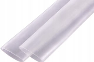 E.NEXT e.termo.stand.30.15.transparent - Rurka termokurczliwa 30mm/15mm przeźroczysta długość 1m