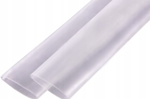 E.NEXT e.termo.stand.30.15.transparent - Rurka termokurczliwa 30mm/15mm przeźroczysta długość 1m