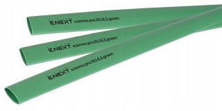 E.NEXT e.termo.pro.19,1.6,3.green - Rurka termokurczliwa z klejem 19mm/6mm zielona długość 1m