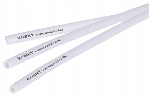 E.NEXT e.termo.pro.3,2.1.white - Rurka termokurczliwa z klejem 3mm/1mm biała długość 1m