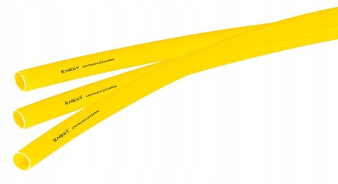 E.NEXT e.termo.pro.3,2.1.yellow - Rurka termokurczliwa z klejem 3mm/1mm żółta długość 1m