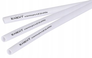 E.NEXT e.termo.pro.4,8.1,6.white - Rurka termokurczliwa z klejem 4,8mm/1,6mm biała długość 1m