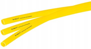 E.NEXT e.termo.pro.4,8.1,6.yellow - Rurka termokurczliwa z klejem 4,8mm/1,6mm żółta długość 1m