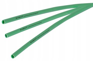 E.NEXT e.termo.pro.6,4.2,2.green - Rurka termokurczliwa z klejem 6,4mm/2,2mm zielona długość 1m