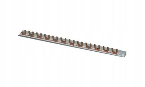 E.NEXT e.bc.u.stand.1.63 - Szyna łączeniowa 1m (100cm) 54m 1.63 typu u (widełkowa), 1-biegunowa 63A