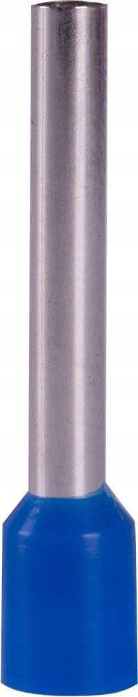Tulejka izolowana 2,5 mm2 dł=18 niebieska 100 szt.