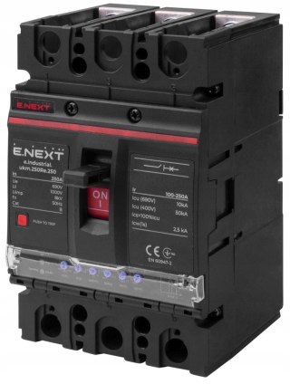 Wyłącznik mocy 250A z wyzwalaczem elektronicznym