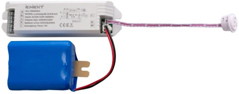 Zestaw do awaryjnego zasilania oświetlenia LED 40W, 1 godzina pracy