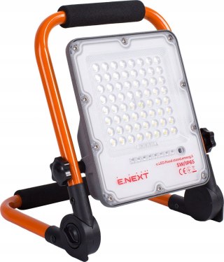 E.NEXT e.LED.flood.stand.emerg.5 - Reflektor LED akumulatorowy 5W 300lm IP65