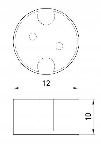 Gniazdo oprawka ceramiczna G5 przewód 12cm