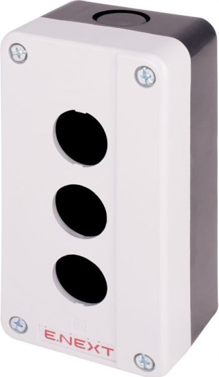 Kaseta sterownicza obudowa pod trzy przyciski fi22mm