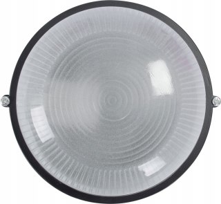Lampa kinkiet ścienno-sufitowa E27 czarna 60W