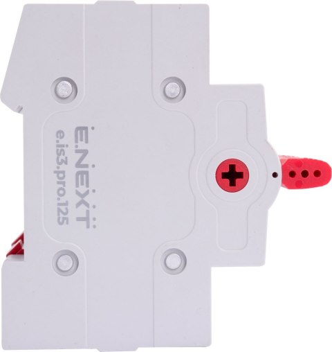 Przełącznik na trzy pozycje 1-0-2 2P 125A 230V/415V