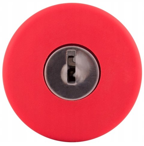 Przycisk grzybkowy tablicowy z kluczem fi22mm 1NC