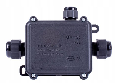 E.NEXT e.wdb.cnp725.3t - Puszka przyłączeniowa/łączeniowa z listą zaciskową 138x98x42mm IP68