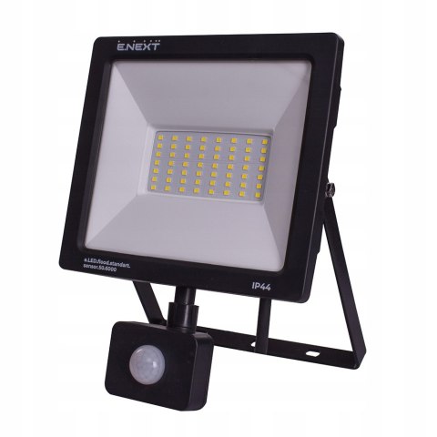 Reflektor naświetlacz lampa LED 50W 6000k IP65 z czujnikiem ruchu
