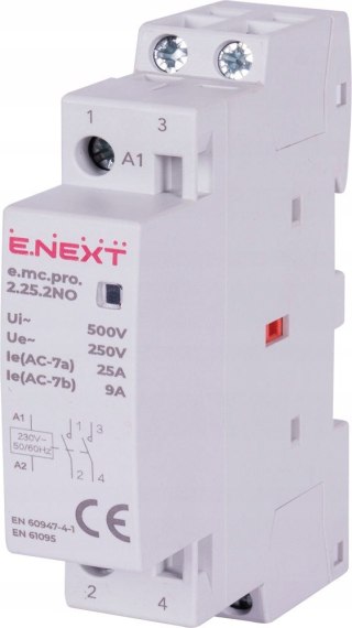 Stycznik modułowy PRO 2P 25A 2NO 230V