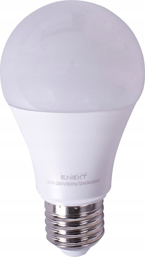 Żarówka LED E27 A60 E27 12W, 4000K