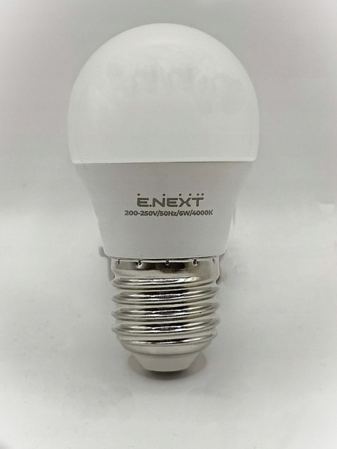 Żarówka LED E27 P45 E27 6W, 4000K
