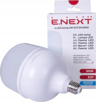 Żarówka LED E27 50W 6500k