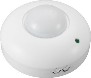 Czujnik ruchu na podczerwień sufitowy 180° IP20 biały