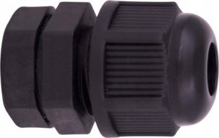 Dławik kablowy czarny 12mm 10 sztuk IP 68