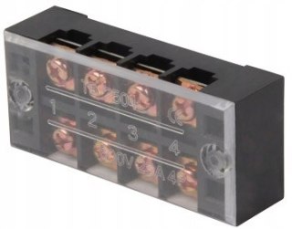 Listwa zaciskowa 60A 4 bieguny