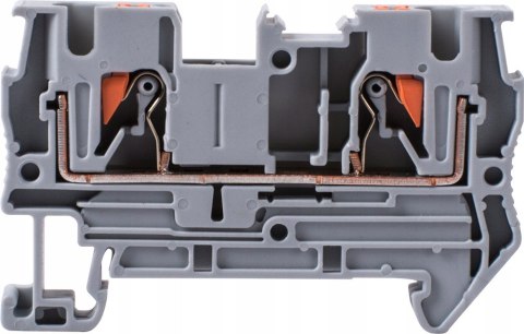 Listwa zaciskowa na szynę din 4mm2 5 sztuk