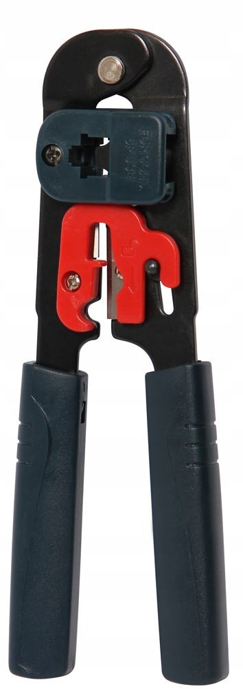 Narzędzie wielofunkcyjne zaciskarka do RJ12 RJ45 z ściągaczem izolacji