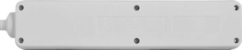 E.NEXT e.es.3.1.5.z.b.2 - Przedłużacz 3 gniazda 1,5m 2xUSB 2,4A włącznik