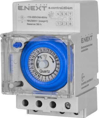 E.NEXT e.control.t04m - Przekaźnik czasowy elektromechaniczny t04m
