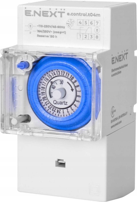 E.NEXT e.control.t04m - Przekaźnik czasowy elektromechaniczny t04m