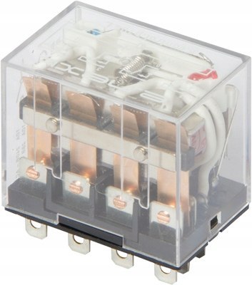 E.NEXT e.control.p1046L - Przekaźnik pośredni LED 10A 4 grupy styków 230V AC