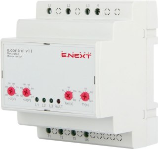 E.NEXT e.control.v11 - Przekaźnik wyboru/przełącznik faz 230V 16A 4P