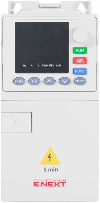 Przetwornica częstotliwości falownik 1,5kW 1f/230V