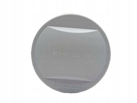 E.NEXT e.db.pro.d80.50 - Puszka montażowa 80x80x50 IP55