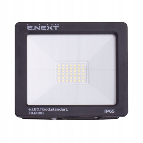 E.NEXT e.LED.flood.stand.30.6000 - Reflektor naświetlacz lampa LED 30W 6000k IP65