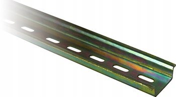 Szyna DIN perforowana długość 25cm. 1 sztuka