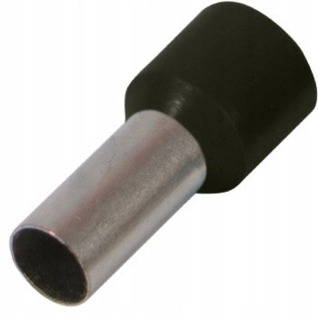 Tulejka izolowana 1,5mm2 100 szt. czarna