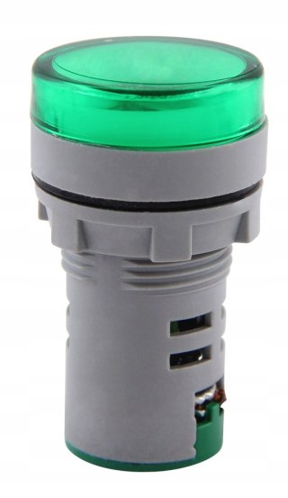 E.NEXT e.ad22.i.12-500.green - Wskaźnik LED 22mm 50-500V AC zielony