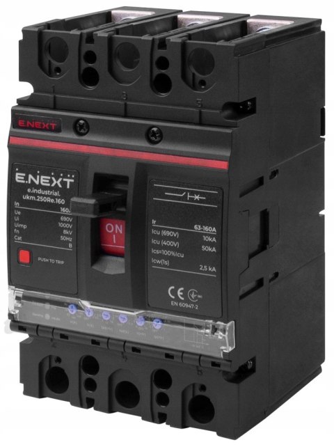 Wyłącznik mocy 160A 3P z wyz.elektronicznym DPX