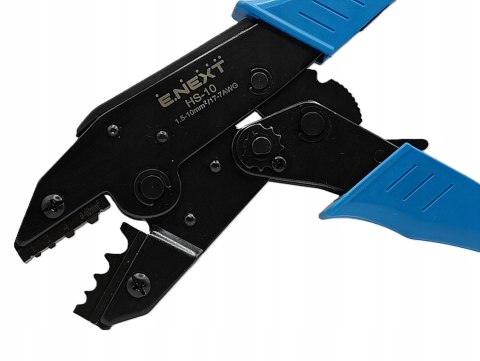 Zaciskarka praska do końcówek nieizolowanych 1,5-6 mm2 mechanizm zapadkowy