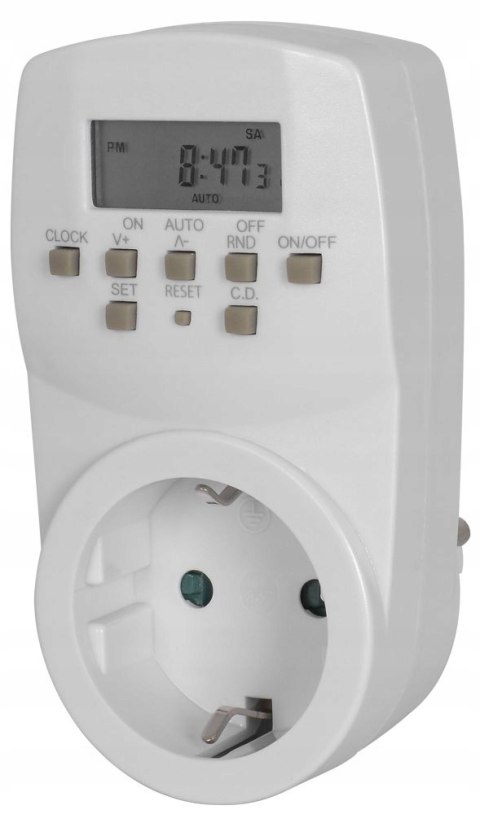 E.NEXT e.control.t13 - Gniazdo elektroniczne czasowe 230V 8A
