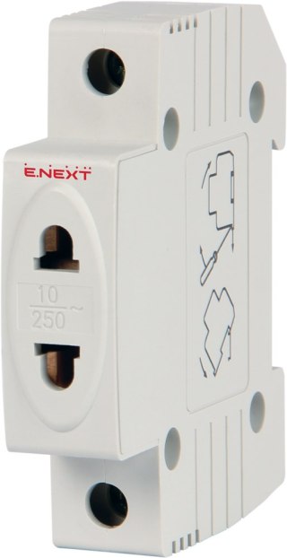 Gniazdo modułowe na szynę DIN 230V 10A