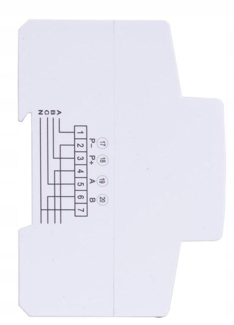 E.NEXT e.control.w08 - Licznik trójfazowy 10(100)A klasa1 RS485