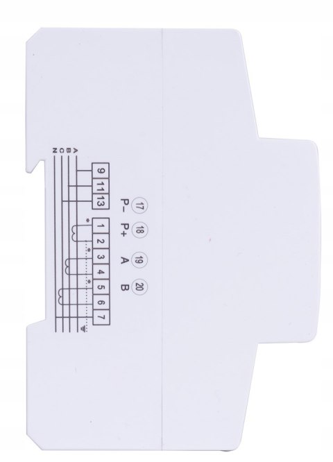 E.NEXT e.control.w09 - Licznik trójfazowy 5A/ST klasa1 RS485